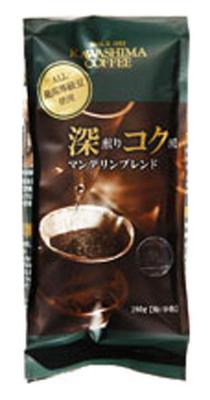 Кофе No Kawashima Темной обжарки Смесь Манделинг, 180г х 3 пакета, Обычный (земля)