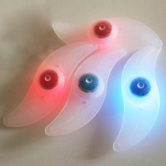 Спицевой фонарь в форме Hot Wheel Простая установка Три режима вспышки Уникальный обтекаемый фонарь для велосипедного колеса для MTB