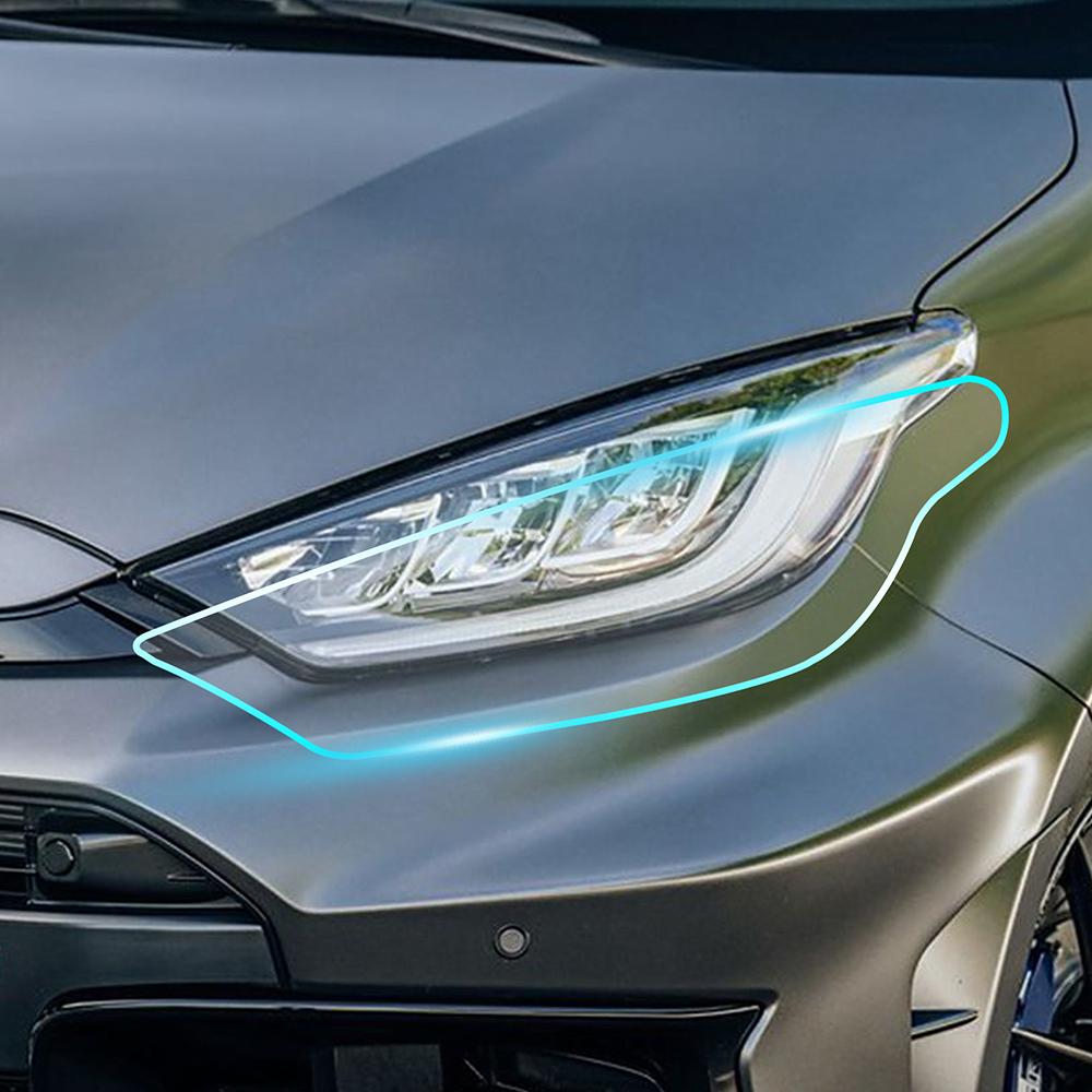 TPU Paint Protection Film Pre-Cut Anti-Scratch for Toyota GR Yaris 2024-2026 Headlight & Rearview