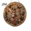 Home Garden Seasonal Embellishments Christmas Faux Pearl Art Kit, DIY Rhinestone Gem Painting Craft, Santa Tree Living Room Decorations Stocking