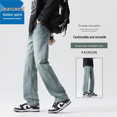 Мужские прямые джинсы в ретро-американском стиле от Jeanswest