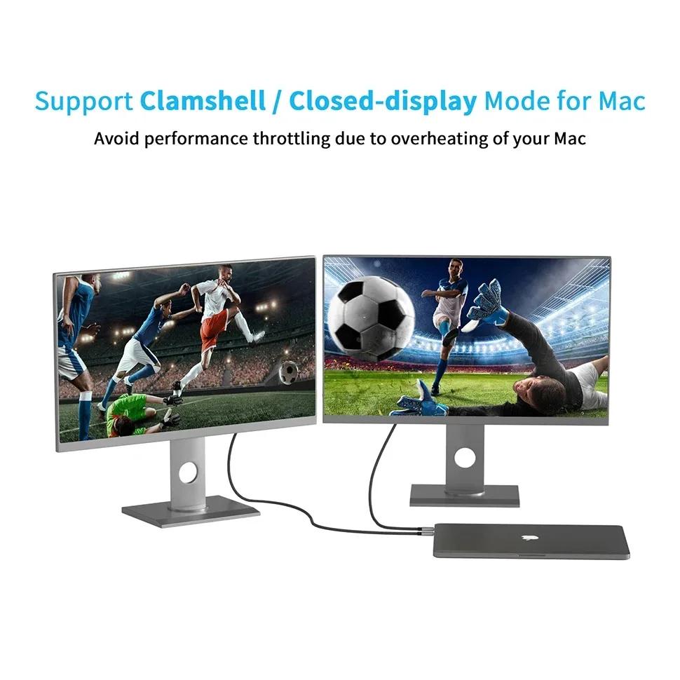 Кабель Type C - DP 8K 60 Гц, Динамический HDR, USB-C - DisplayPort, Thunderbolt 3/4, 4K USB-C Кабель для MacBook, ПК, Монитора