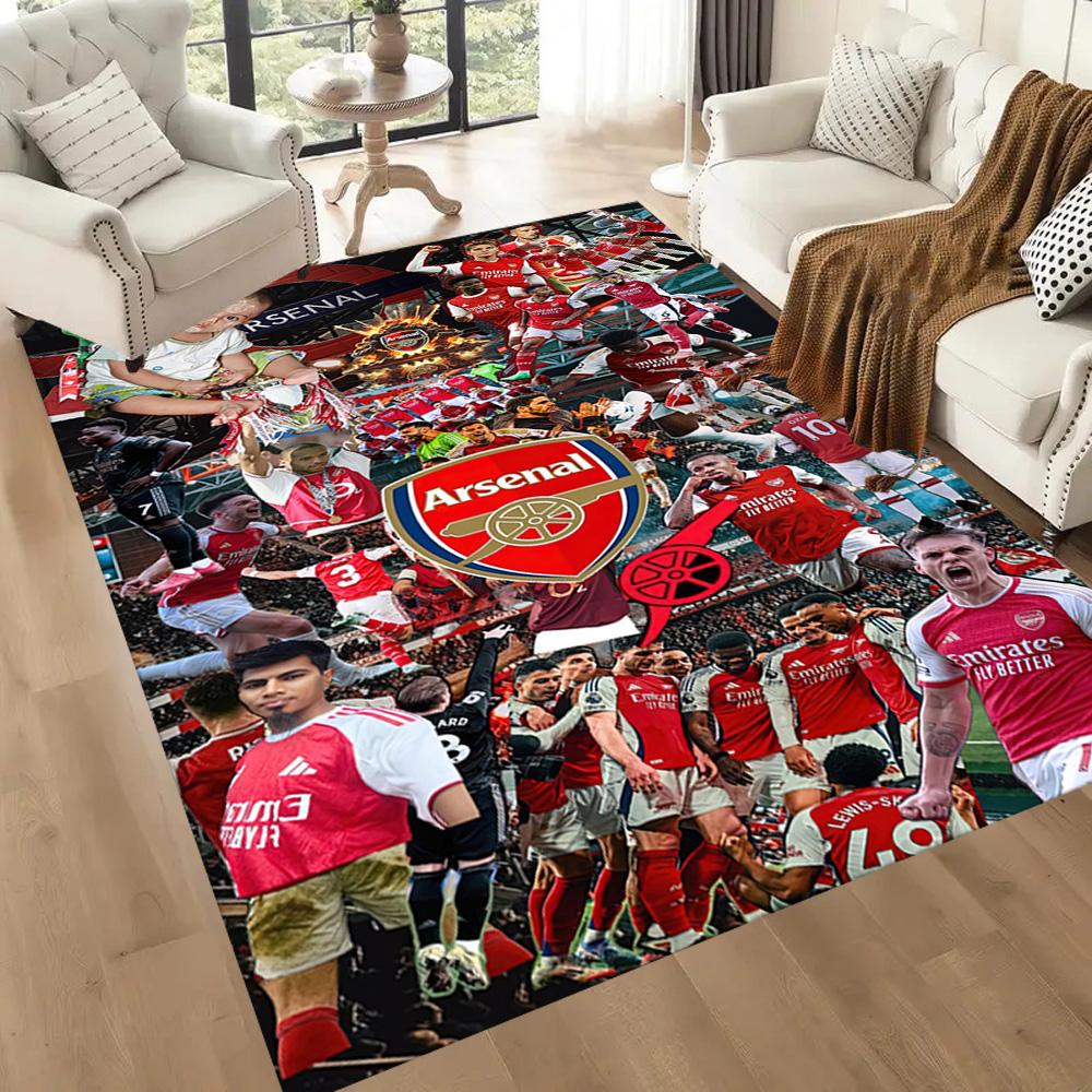 Arsenal Area Rug Suitable for Outdoor Dormitory Balcony Entryway Anti-slip Rug Office home decor Perfect Gift for Friends & Family