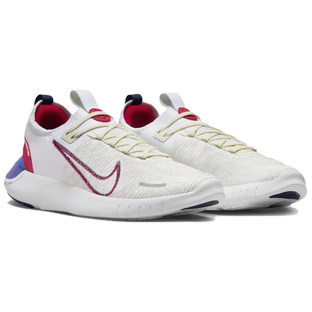 Nike Бесплатные RN Next Nature White University Red мужские кроссовки Sea-Glass Blue-Joy FB1276-100