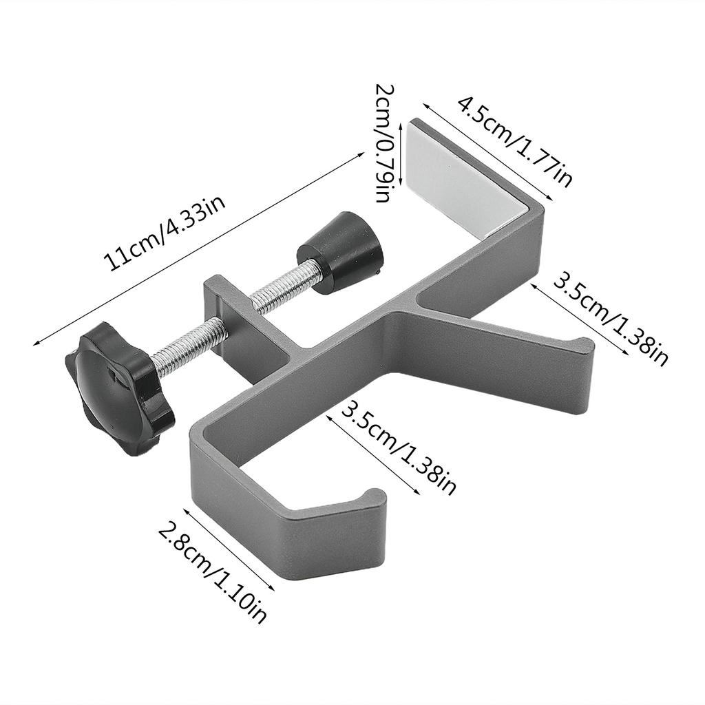 Эффективный и стильный настольный органайзер, переносной дорожный крючок, портативный и удобный крючок для студентов и профессионалов