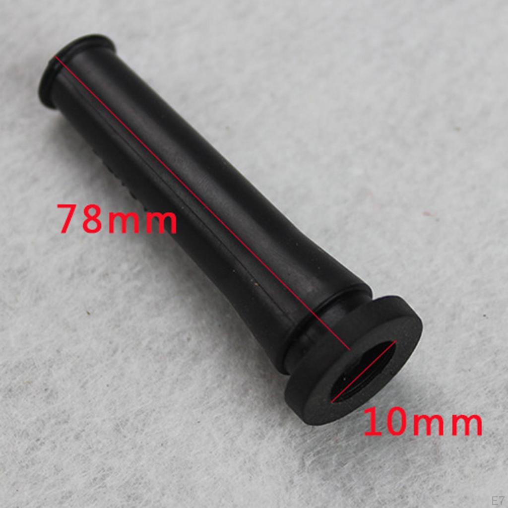 10 Pieces Rubber Cable Sleeve Boot Cover Lightweight Accessories Hose for Cutting
