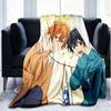 1PC Sasaki Miyano Flannel Blanket, Use for Birthday/Holiday Gift, Soft Blanket for Sofa/Bed/Camping/Office/Tourism Use,All Seasons