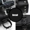 Motorcycle Tools Bag Barrel Shape Motorcycle Front Bag Black Waterproof Saddlebags Motorcycle Riding Bag