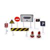 Sagit Car Toy Accessories Traffic Road Signs 9pcs Kids Children Play Learn Toy Game