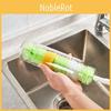 Length Extended Plastic Bottle Brush For Deep Cleaning Cups Jugs Kitchenware And