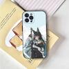 Чехол для телефона Miyabi Hoshimi для iPhone 16,15,14,13,12,11,Pro,X,XS,Max,XR,Plus,Mini Мягкий черный чехол