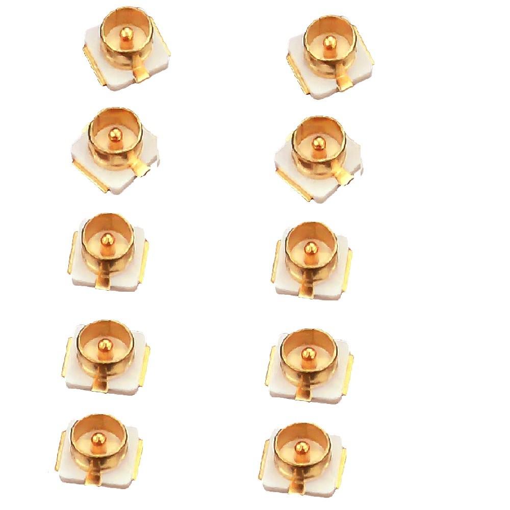 10Pcs IPEX U.FL-R-SMT SMT PCB Board Connector For SMD IPX Male Plug MINI Card Antenna Base