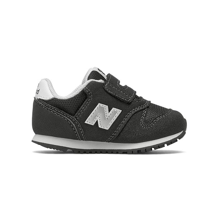 New Balance NB 373 V2 Амортизация, Износостойкие Низкие Беговые Кроссовки Черные Для Младенцев и Малышей IZ373KB2