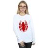 Marvel Womens/Ladies Spider-Man Logo Emblem Sweatshirt