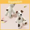 Dalmatian Plush Toy Scarf Spotted Dog Stuffed Animal Doll Birthday 40cm Gift
