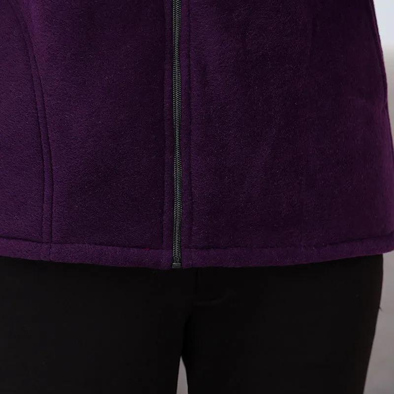 Зимняя утолщенная теплая куртка с плюшевой подкладкой, новый женский топ из полар-флиса, свободный и тонкий флис