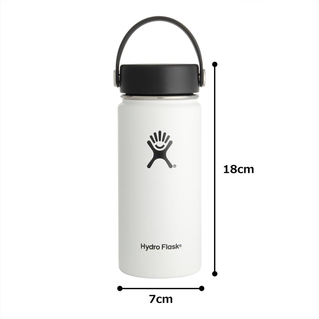Hydro Flask HYDRATIONWide16oz 473ml 01 White 5089022 01 White