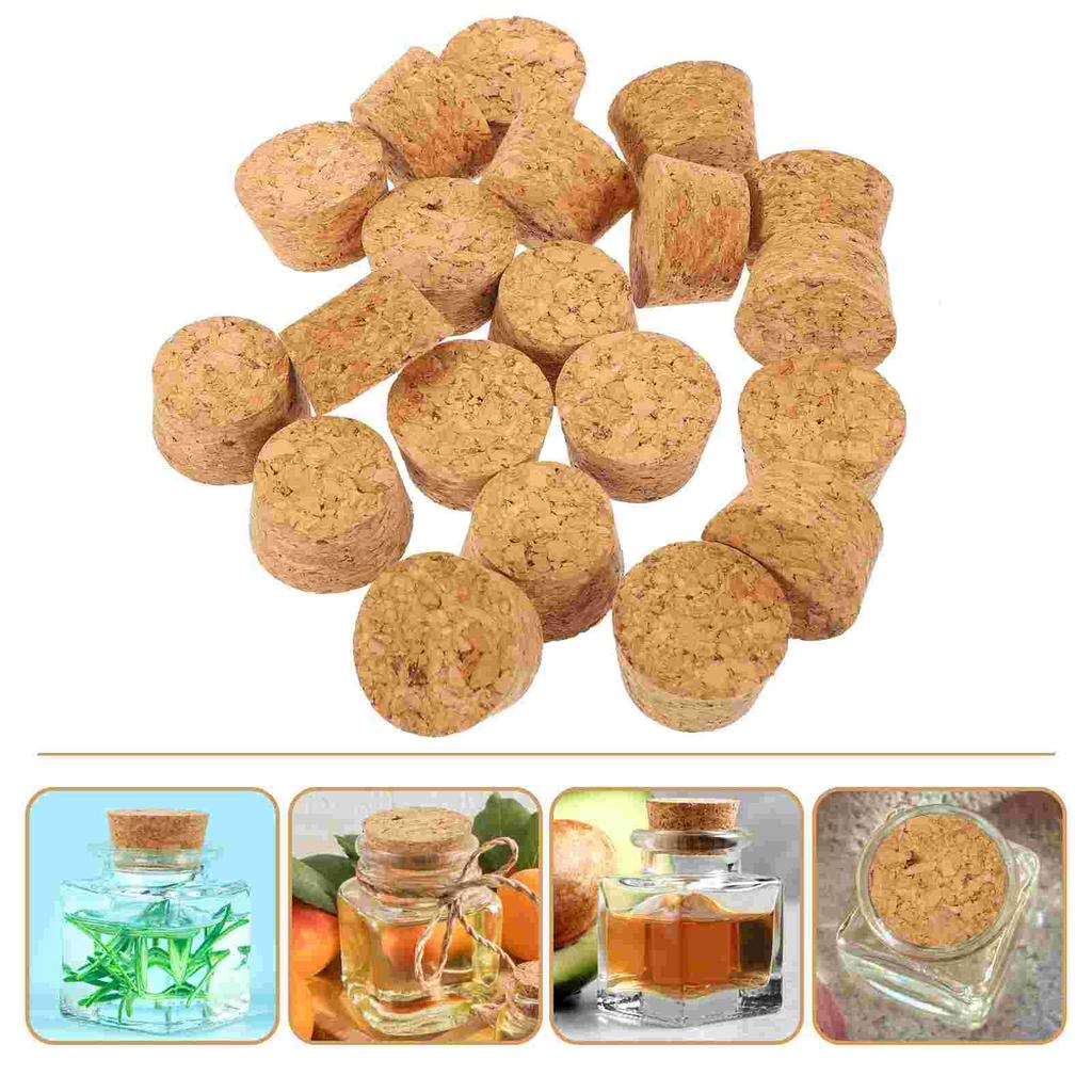 20 шт. пробки для стеклянных бутылок для поделок деревянные пробки для напитков ароматерапия пробки