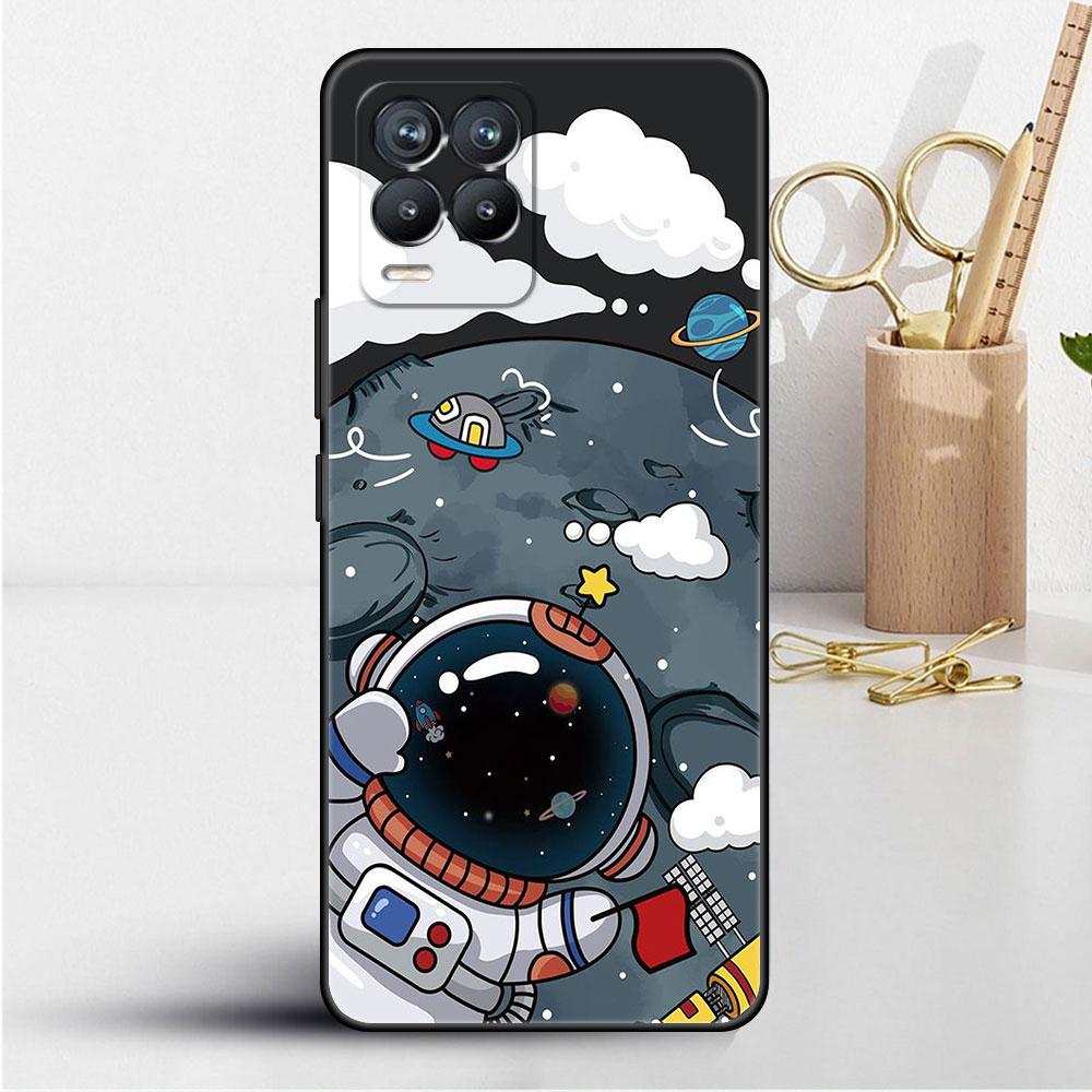 Чехол для Realme 8 C21y GT Neo 2 3 8i C21 7 C11 6 C12 C35 C3 GT 9 Pro C12 Master Funda, чехол для телефона «Астронавт Вселенная»