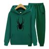 Women's Hoodie Set Spring and Fall Women's Suit Fashion Hoodie + Pants 2-piece Women's Casual Jogging Tracksuit