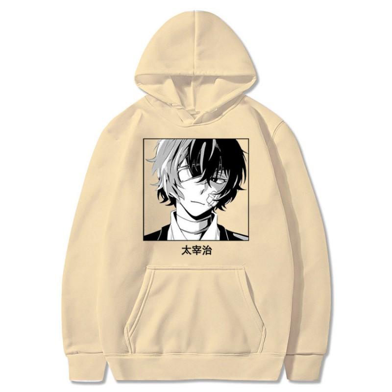 Bungo Stray Dogs Anime Hoodie Casual Fleece Sweatshirt Teens