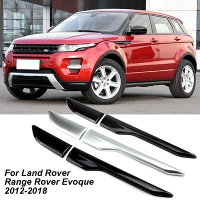 Для Land Rover Range Rover Evoque 2012-2018 крыло боковое вентиляционное отверстие крышка накладка декоративная наклейка глянцевый черный автомобиль