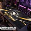 Large Mouse PadPittsburgh Penguins Custom Name Text Personalized Desk Mat Non Slip Gaming Pad