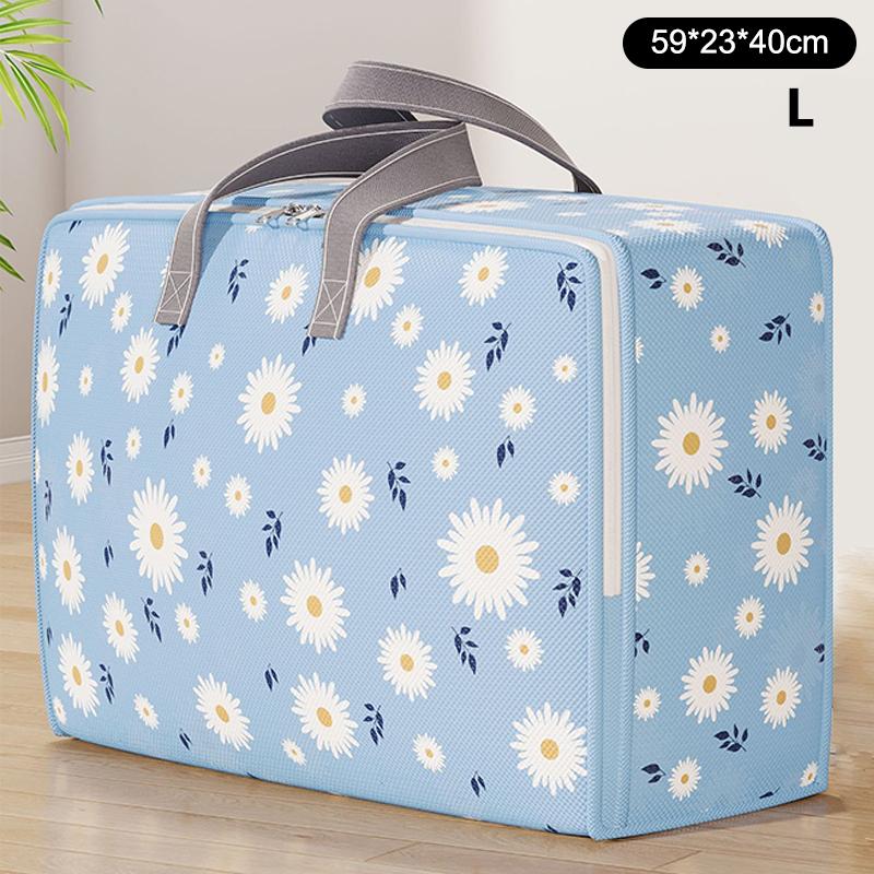 Сумка для хранения одеял, большая вместимость, сумка для хранения одежды, утолщенные складные сумки для переезда с ручками