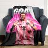 Goat Birthday Celebration Blanket Comfortable Great for Office Chair Sofa Seaside for All Seasons Playful Design