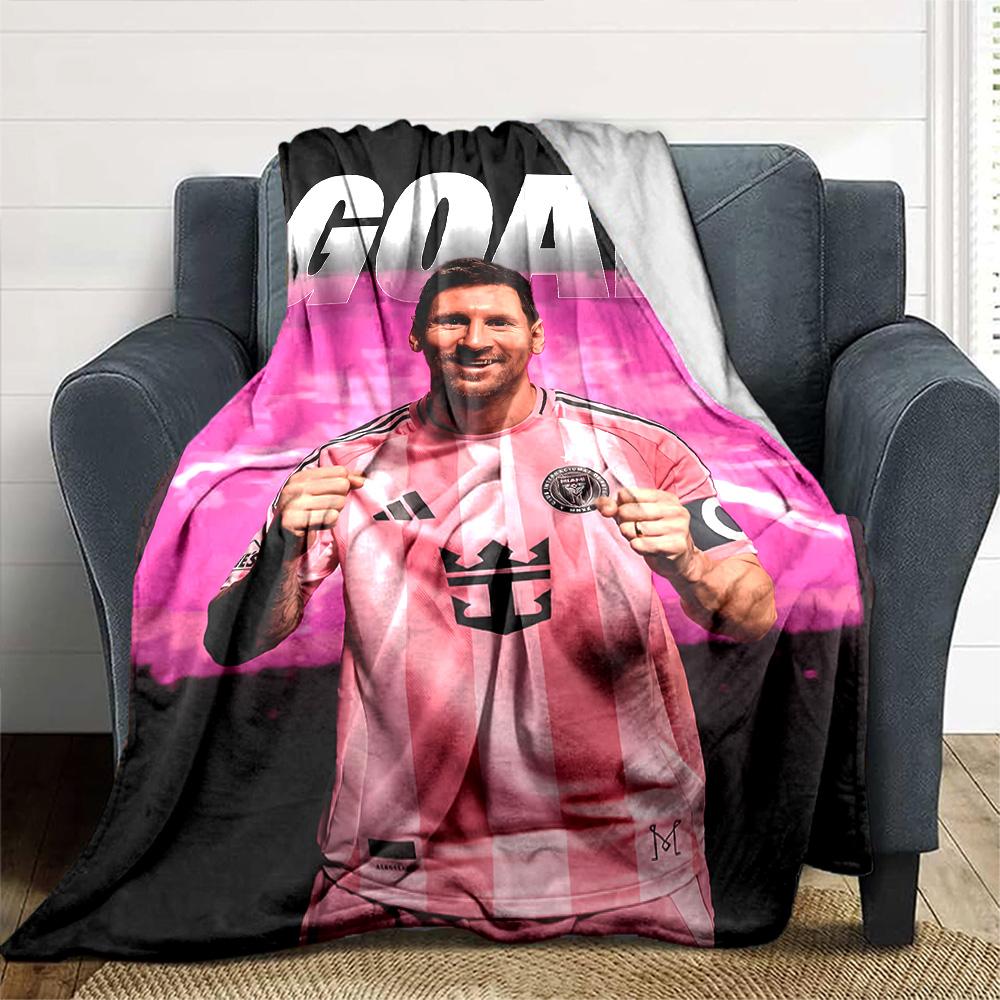 Goat Birthday Celebration Blanket Comfortable Great for Office Chair Sofa Seaside for All Seasons Playful Design