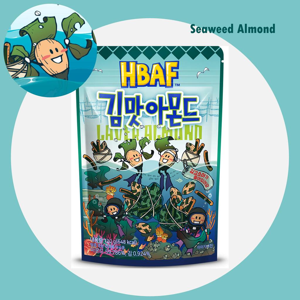 HBAF Миндаль 120г/100г/500г