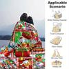 1pc. Christmas Disney Characters Plush Blanket, Festive Holiday Decor for Home, Soft Throw Blanket for All Seasons, Cute Gift Idea, Living R