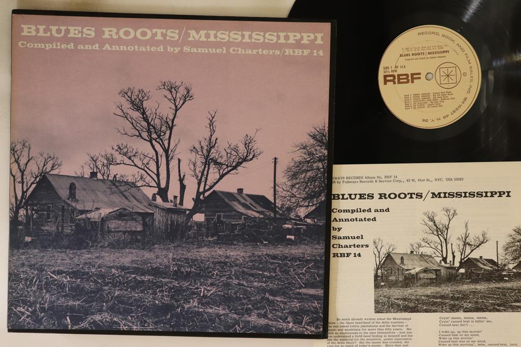 LP Пластинка РАЗНЫЕ ИСПОЛНИТЕЛИ Блюз Корни Миссисипи RF14 FOLKWAYS RECOR 1966 США Блюз Б/У