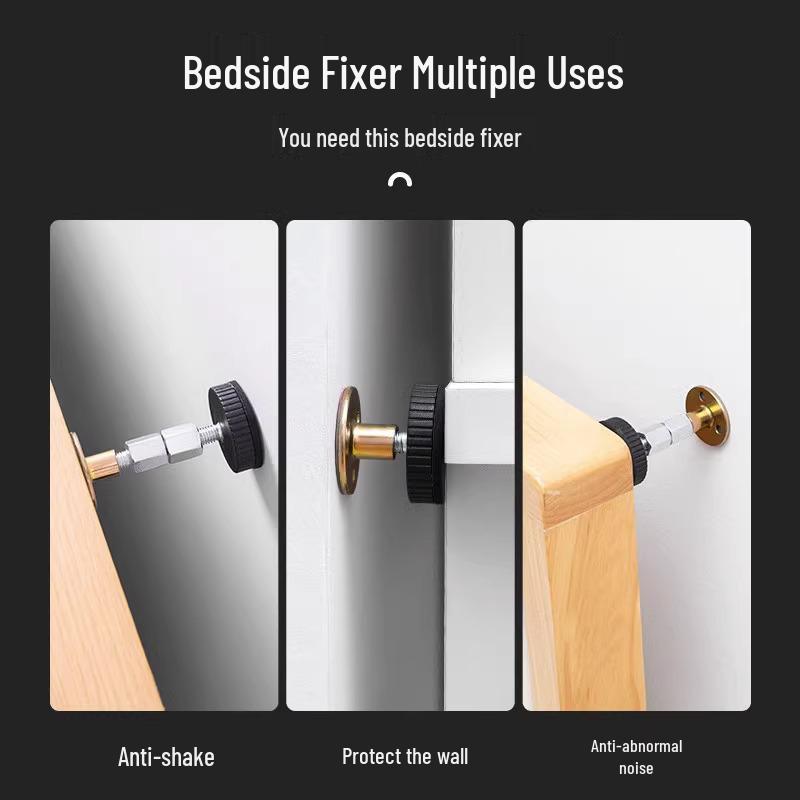 Регулируемая противовибрационная черная подушка-стабилизатор для кровати