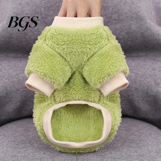 Close Fitting Pet Clothes Cartoon Fruit Embroidery Pattern Keep Warmth Coat Good Elasticity Dogs Sweater for Winter Elastic