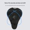 3D Ergonomic Silicone Bike Saddle Cover, High Elastic Shock Absorption, Breathable Non-Slip Cushion for Mountain Cycling