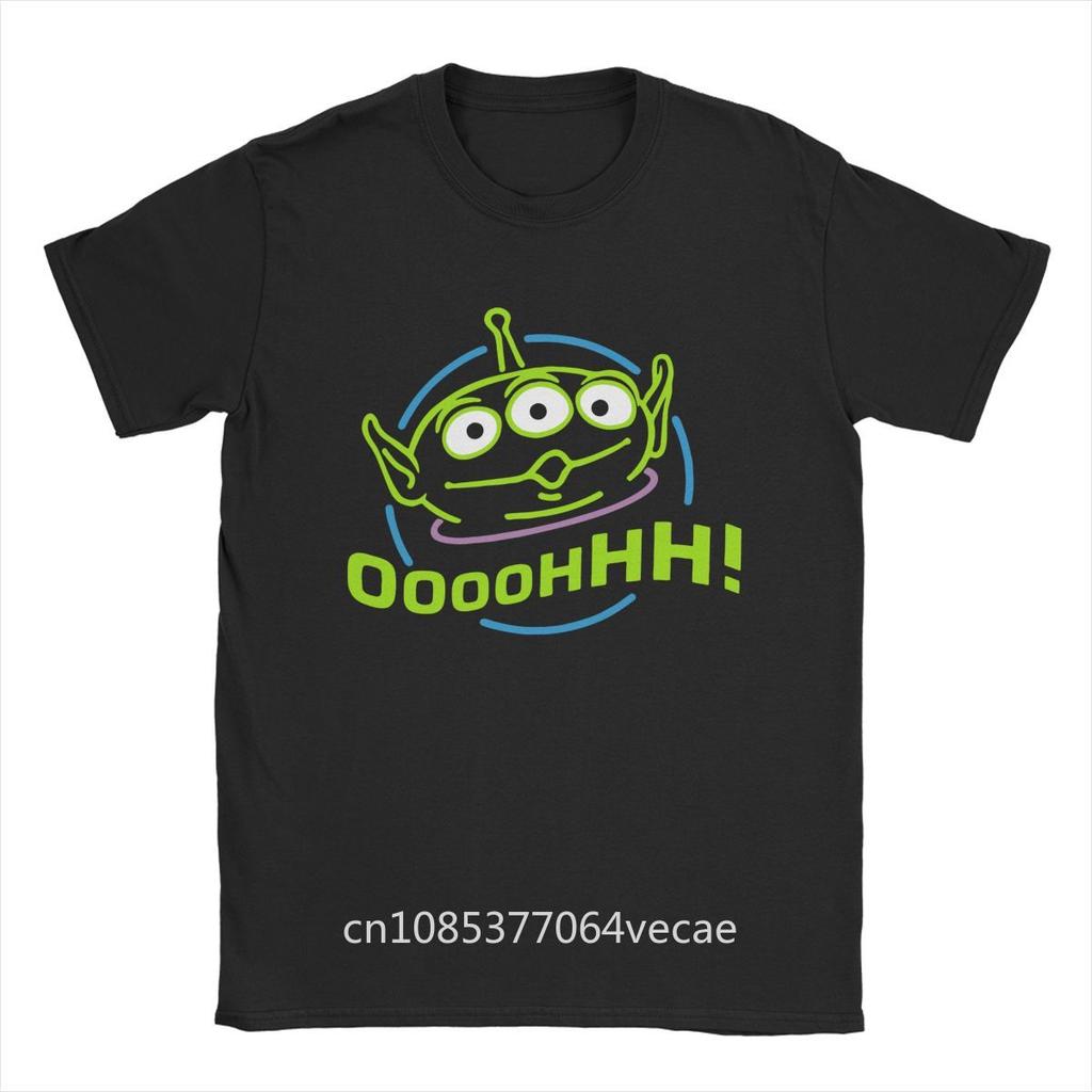 Oooohhhhhh! Alien T Shirt for Cotton Unique T-Shirt Crew Neck Toy Story Tee Shirt Short Sleeve Tops Unique Unisex
