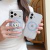 Девчатый Магнитный Стеклянный Чехол-Сердечко для iPhone 17/16 Pro Max/15/14