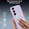 Coque Silicone - BOOLING - pour Samsung Galaxy S26 - avec Cercle Magnétique - Violet - 2 Vitres