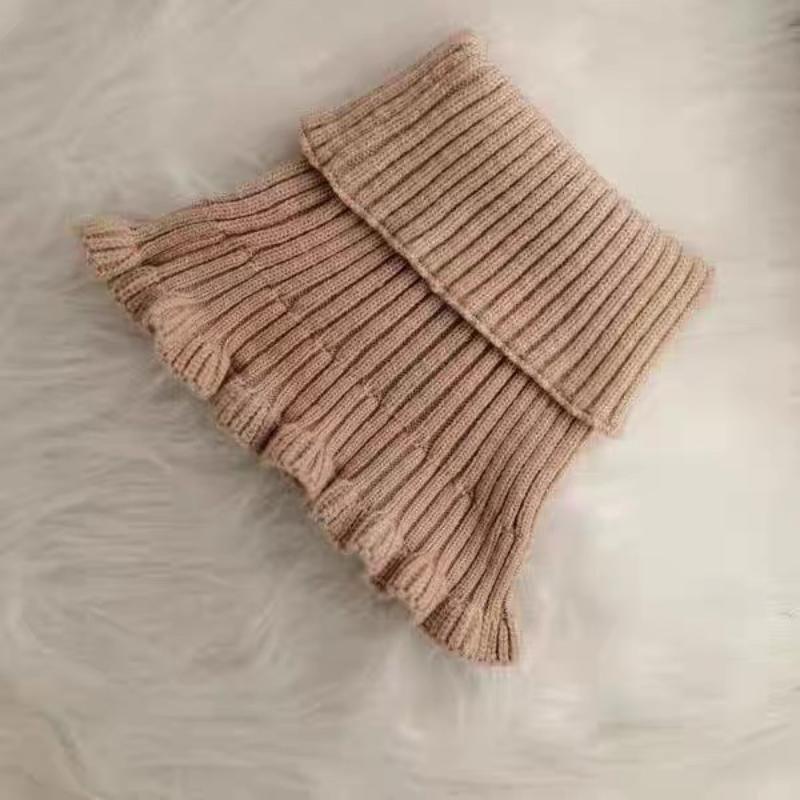 Scarf, Neck Cover, Fake Collar, Cervical Spine Protection, Warmth and Cold Protection, Versatile Knitted Turtleneck Sweater Collar