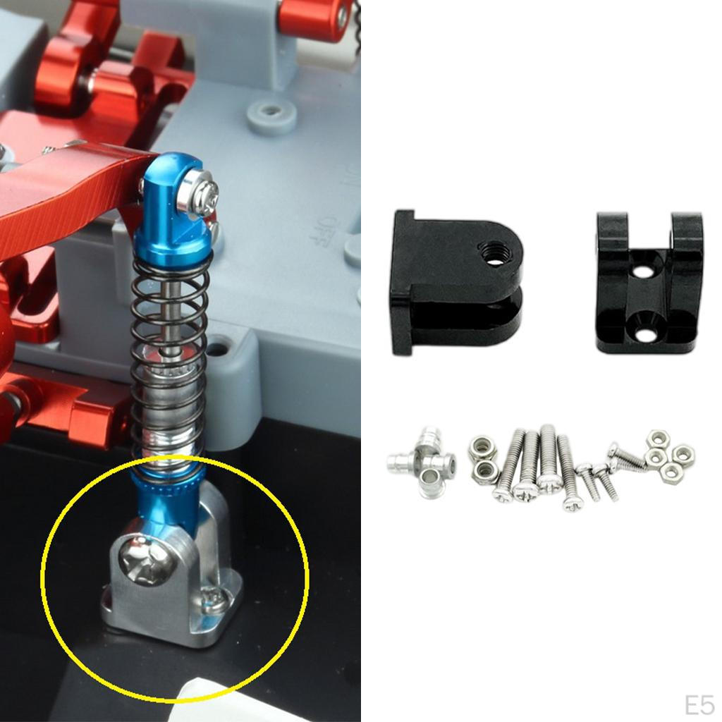 2 Front Shock Absorber Mount Spare for Trucks Crawler Parts diy