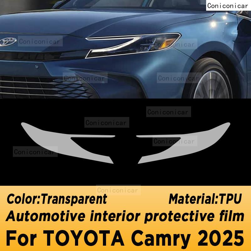 For TOYOTA CAMRY 2025 Panel Dashboard Navigation Automotive Interior Protective Film TPU Anti-Scratch