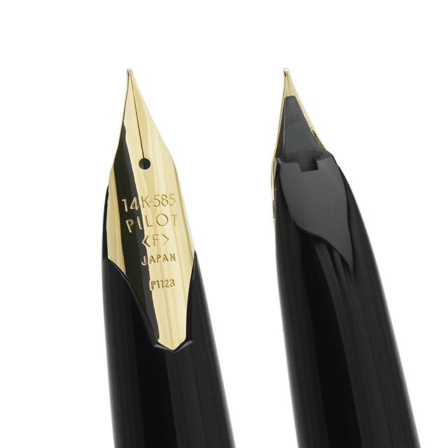 Перьевая ручка Pilot Elite 95S черная, тонкое перо FES-1MM-B-F с конвертером