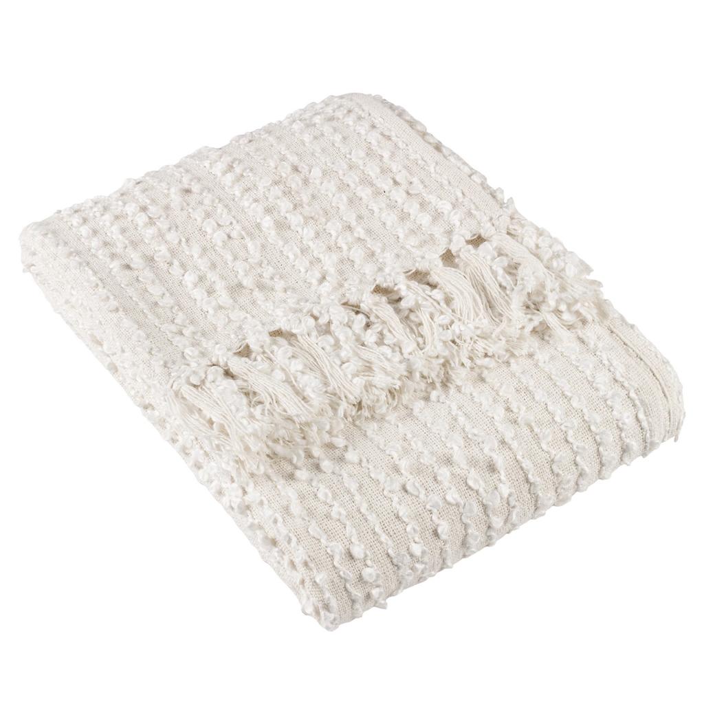 Hoem Arvo Bouclé Fringe Throw