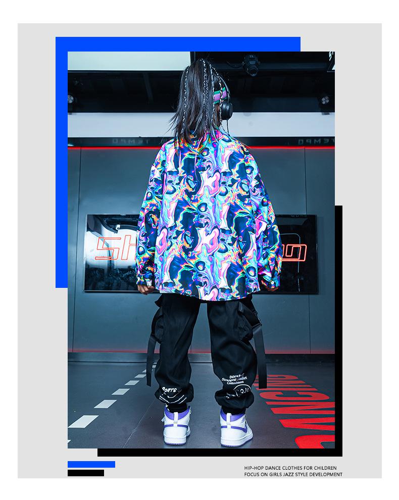 Детский осенний костюм для танцев в стиле хип-хоп — классный наряд для выступлений для мальчиков и девочек
