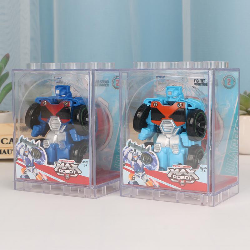 Мини Ручной Робот-Трансформер Игрушка для Детей - Карманная Модель Автобота Конструктор