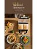 Double-Plate Breakfast & Waffle Maker: Multi-Functional Sandwich & Bread Machine for Home Use.