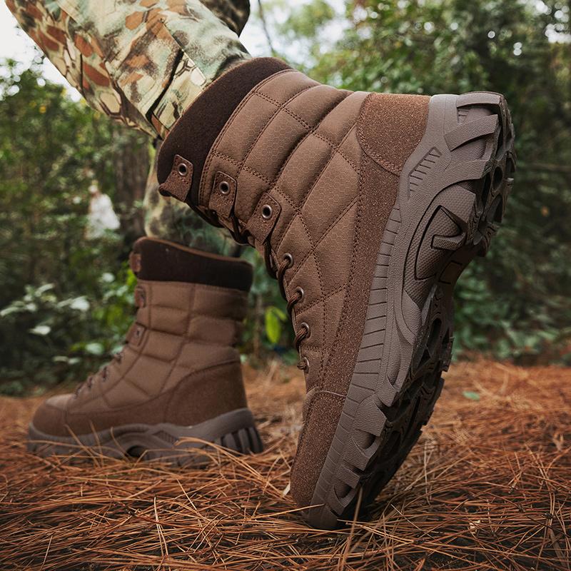 Мужские тактические ботинки, армейские ботинки, дышащая сетка, походная обувь для скалолазания в пустыне, походная обувь, мужские охотничьи ботинки по щиколотку