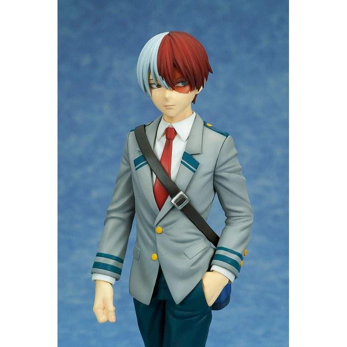 Bellfine Connectore My Hero Academia Todoroki Shoto Uniform Ver. 1/8 Scale PVC Painted Figure BF094 Multicolor 1:8 scale