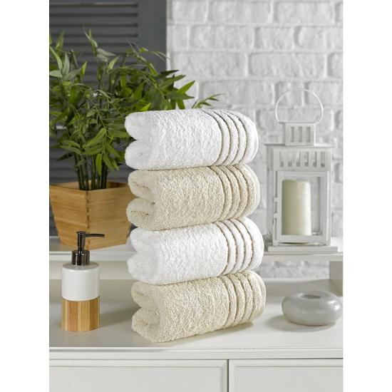 Набор полотенец 4 800гр.. 50X90CM Премиум Люкс 100% Хлопок vip